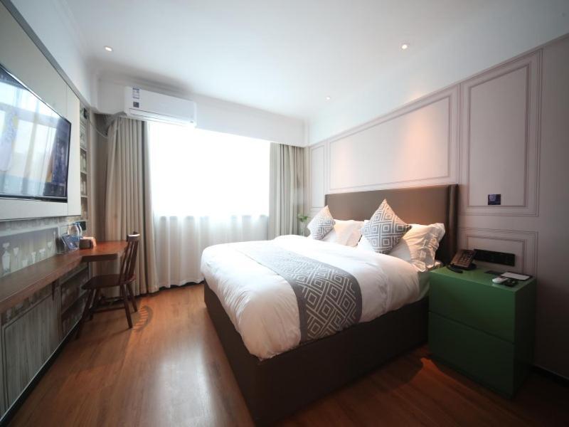 Gma Hotel Shanghai Wuning Road Zhenping Road Metro Station Zewnętrze zdjęcie